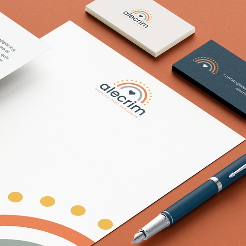 Visual identity for a wooden children's toy brand