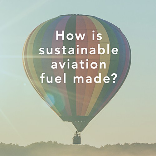 Infographic – Sustainable Aviation Fuel.