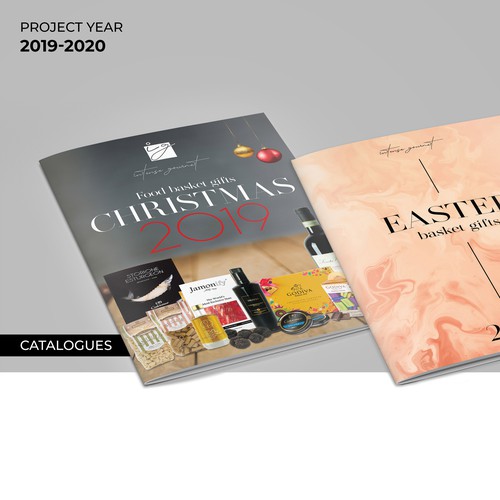 Product catalog for online luxury food retail store