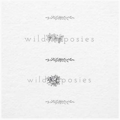 Logo concept for Wild Posies