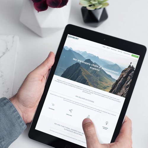 Highbury & Co - website for consultancy