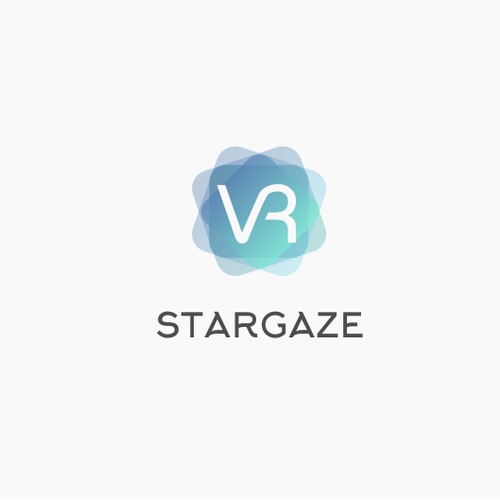 Space inspired logo 