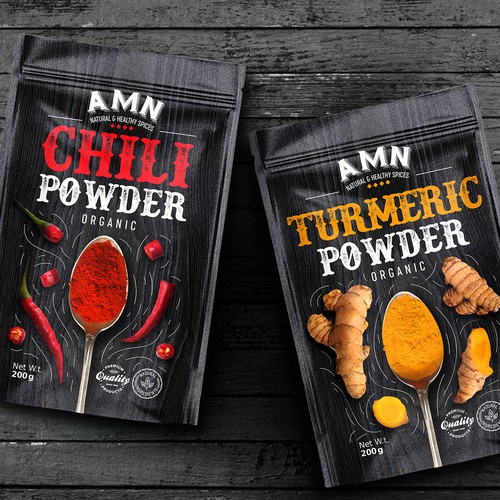 Spices packaging