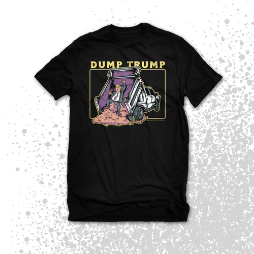Dump trump t-shirt