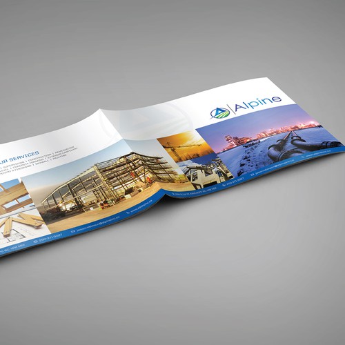 Professional Brochure Booklet for Alpine Inc!