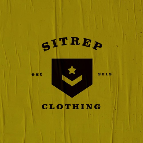 Logo for military clothing