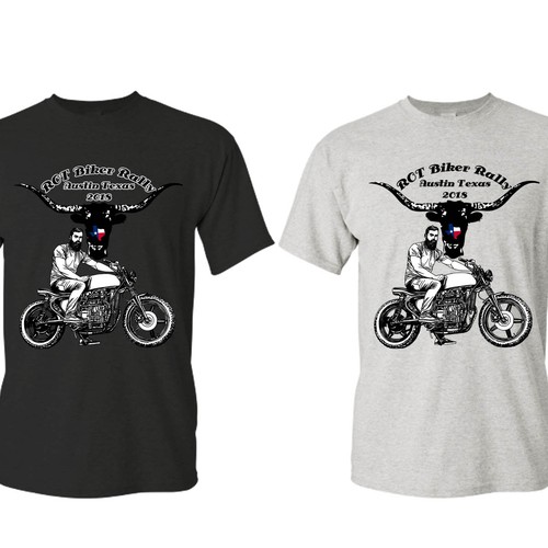 t shirt design for ROT rider