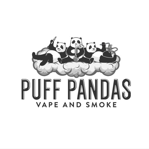 Logo for a vape and bong retailer.