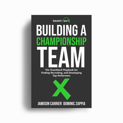 Building Championship Teams | Leadership & Business Book Cover Design