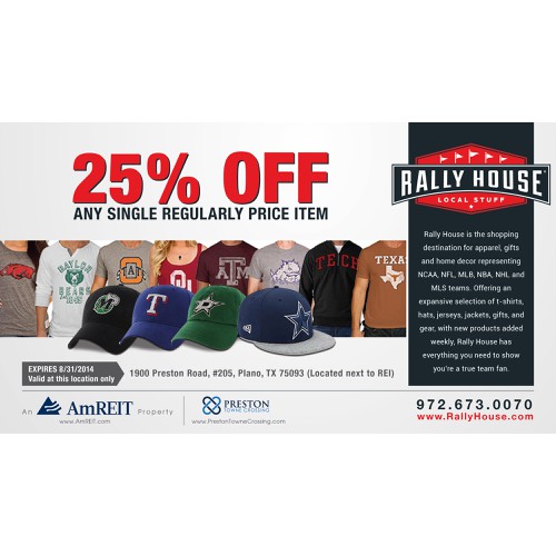 Create an ad for Rally House