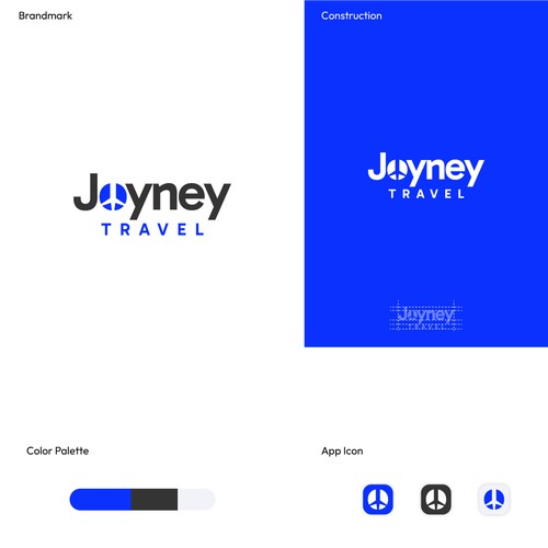 Joyney Travel Logo Concept Design for Contest