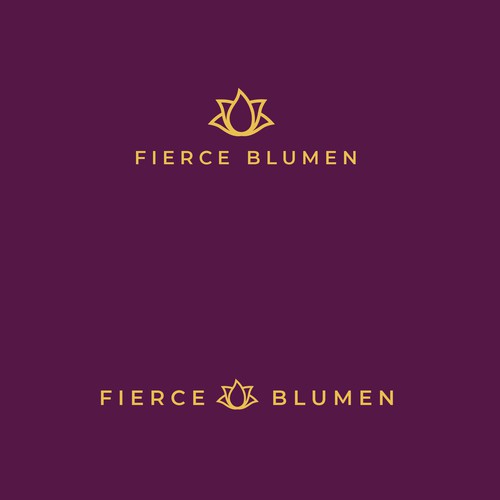 Fierce Blumen Logo Design – V3