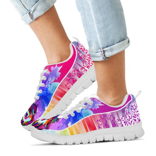 design the art for a running shoe!