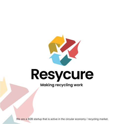 Resycure logo concept