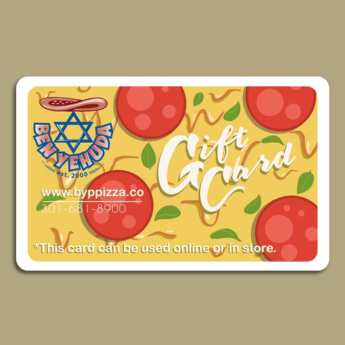 Pizza Card