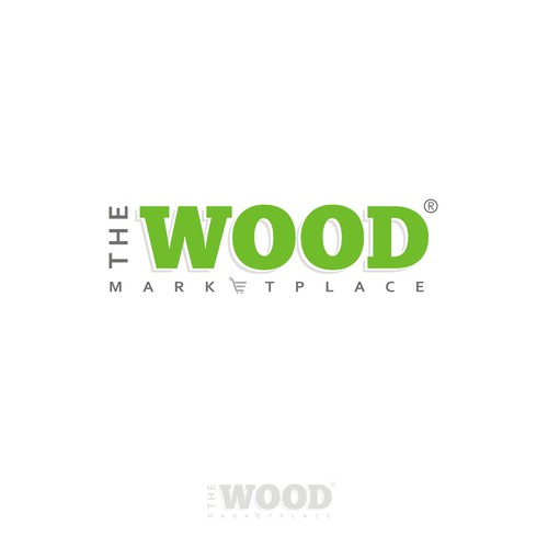The wood marketplace logo