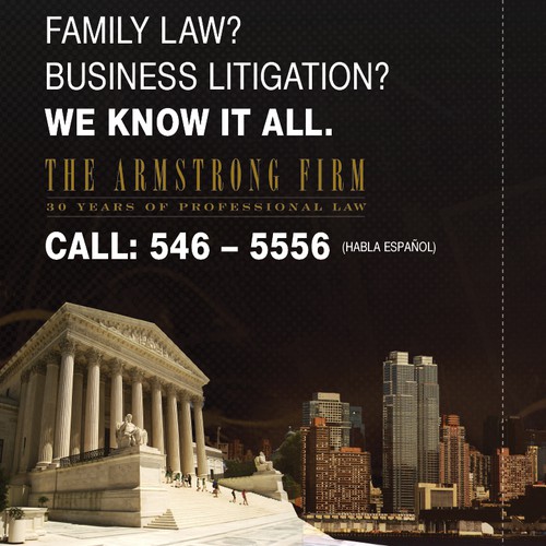 The Armstrong Firm: Phone book Ad