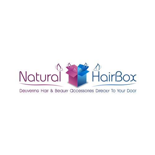 logo for Natural Hair Box