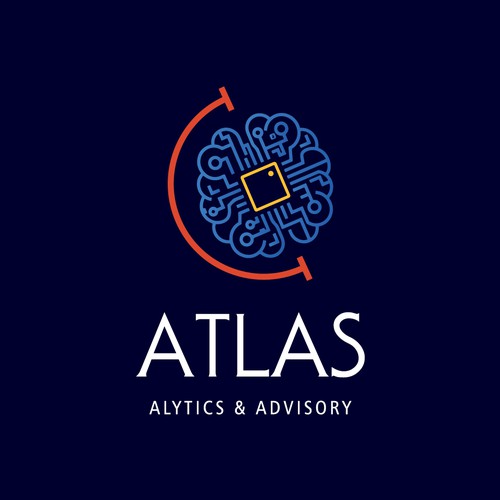 Bold logo for Atlas, Analytics and Advisory company