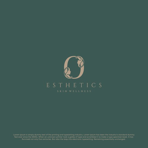 Classy and sophisticated skin clinic logo to appeal to women