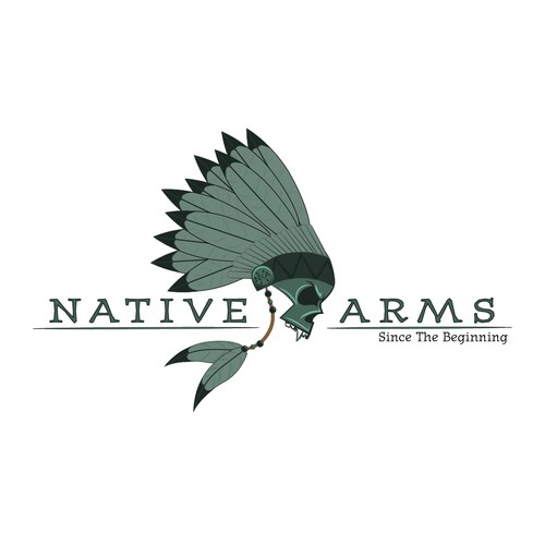 Create Native American tactical feel for AR-15 manufacturer.