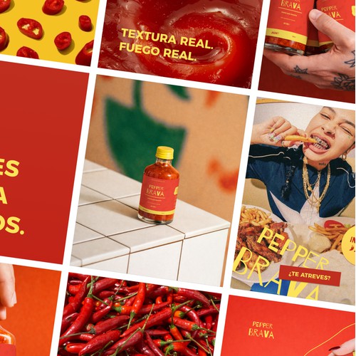 Pepper Brava | Social Media & Packaging