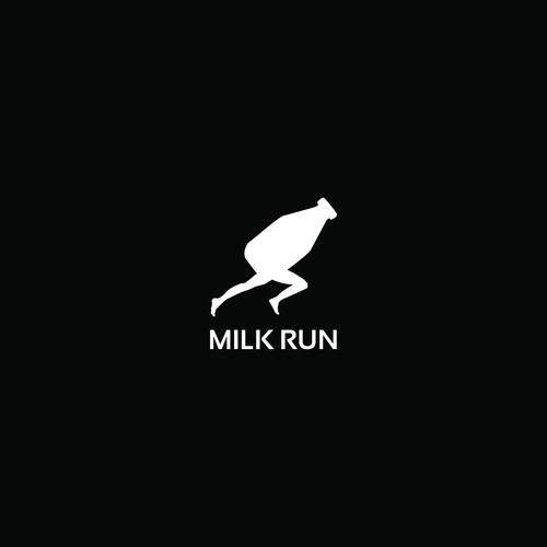Suggested logo for a mans clothing company called  Milk Run