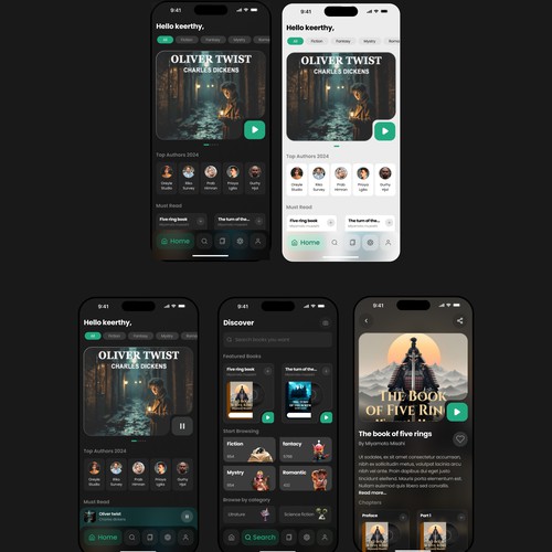 Ebook reading app