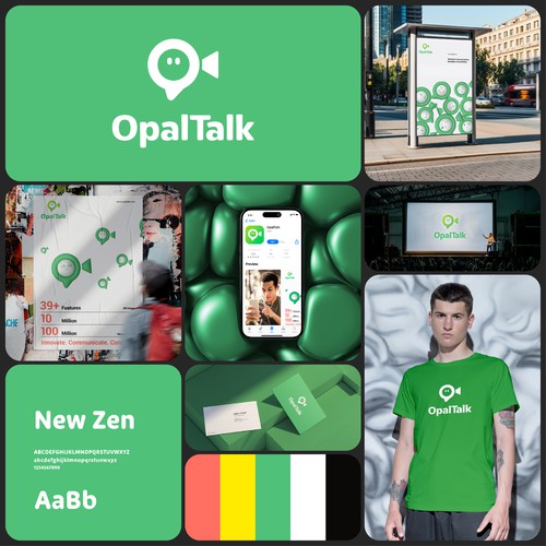 OpalTalk : Branding and Visual Identity Design