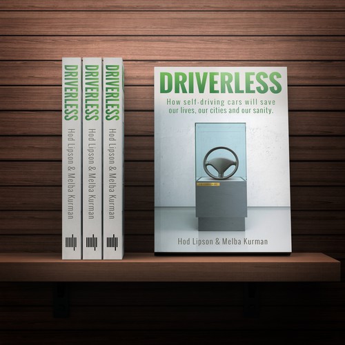 Cover concept for a book on autonomous cars