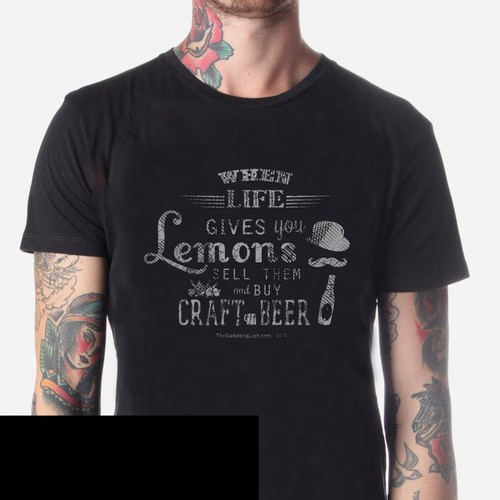 Craft Beer T-Shirt for Hipsters
