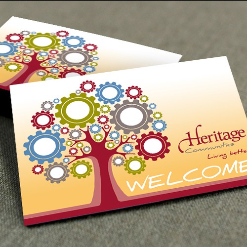 Create Unique Welcome Card