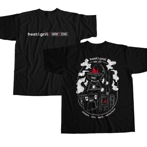 T-shirt Design for Heat&Grill