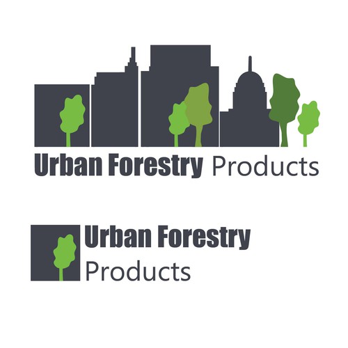  Logo for furniture maker recycling urban trees