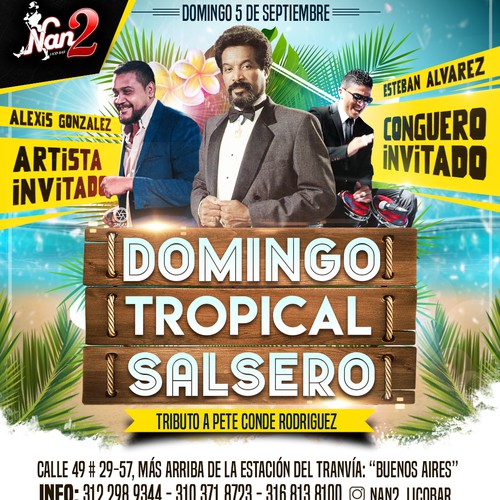 Nan2 tropical sunday flyer