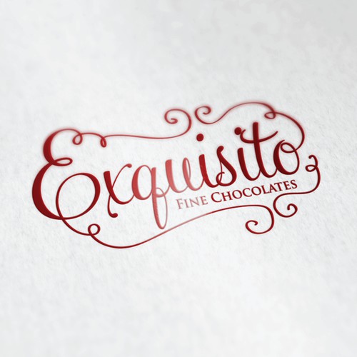 Create an elegant logo for a hot chocolate brand