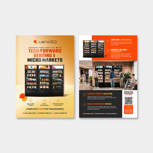 Food & Drink vending flyer