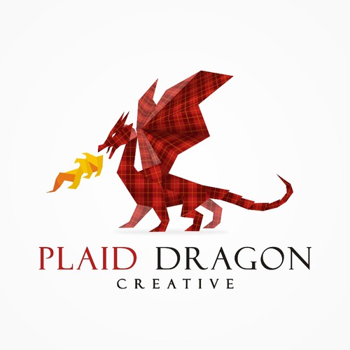 PLAID DRAGON CREATIVE needs a new logo