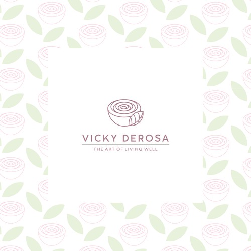 Vicky Derosa logo concept