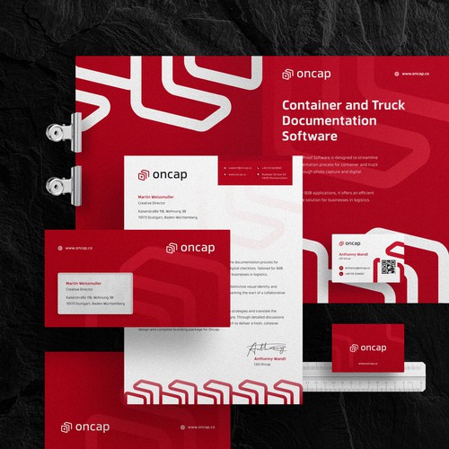 Oncap | Professional Brand Stationery