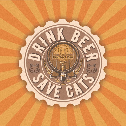 vintage design beer