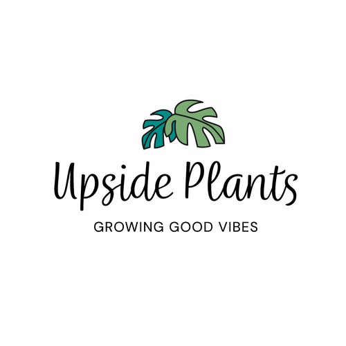 Logo for a plant shop