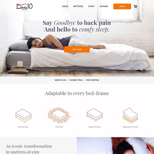 Mattress website