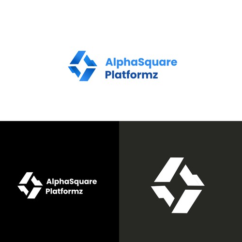 Alpha Square Logo