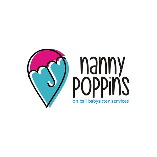Fun logo for On Call Babysitter Services