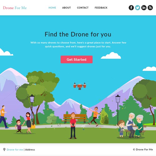 Drone for me Ecommerce