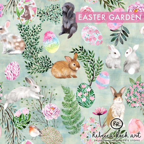 Surface Pantern Design for Easter 