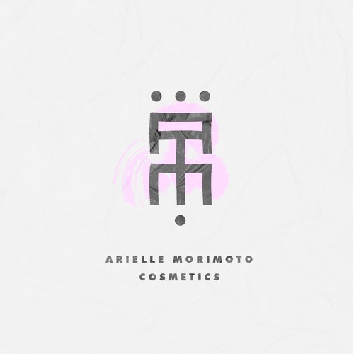 minimalist logo concpt for Vegan Cosmetics Brand