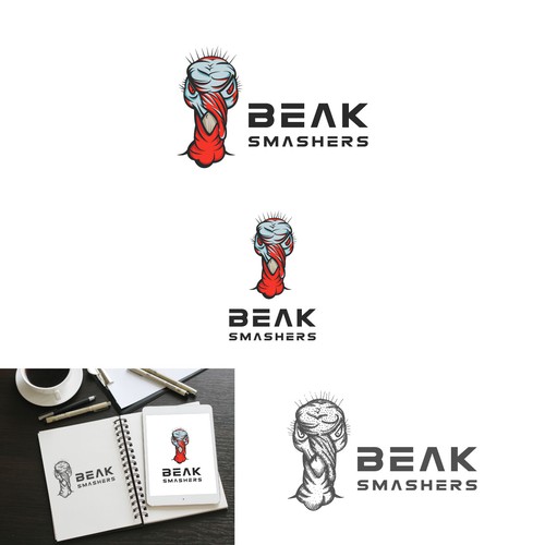 BEAK SMASHERS logo design