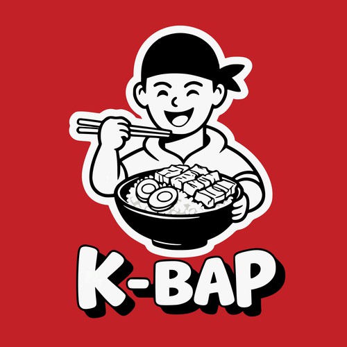 Brand Identity for K-BAP Rice Bowls